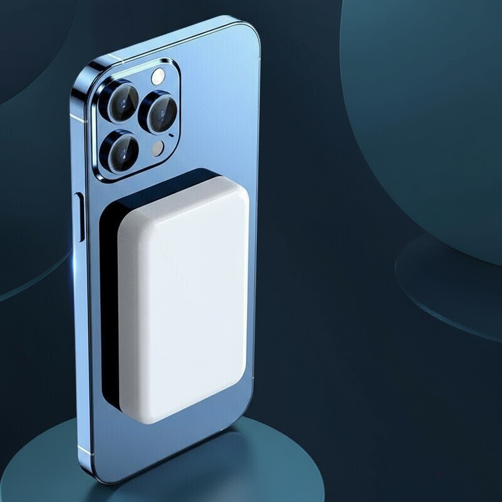 10000Mah Power Bank Magnetic Battery Pack Wireless Charger