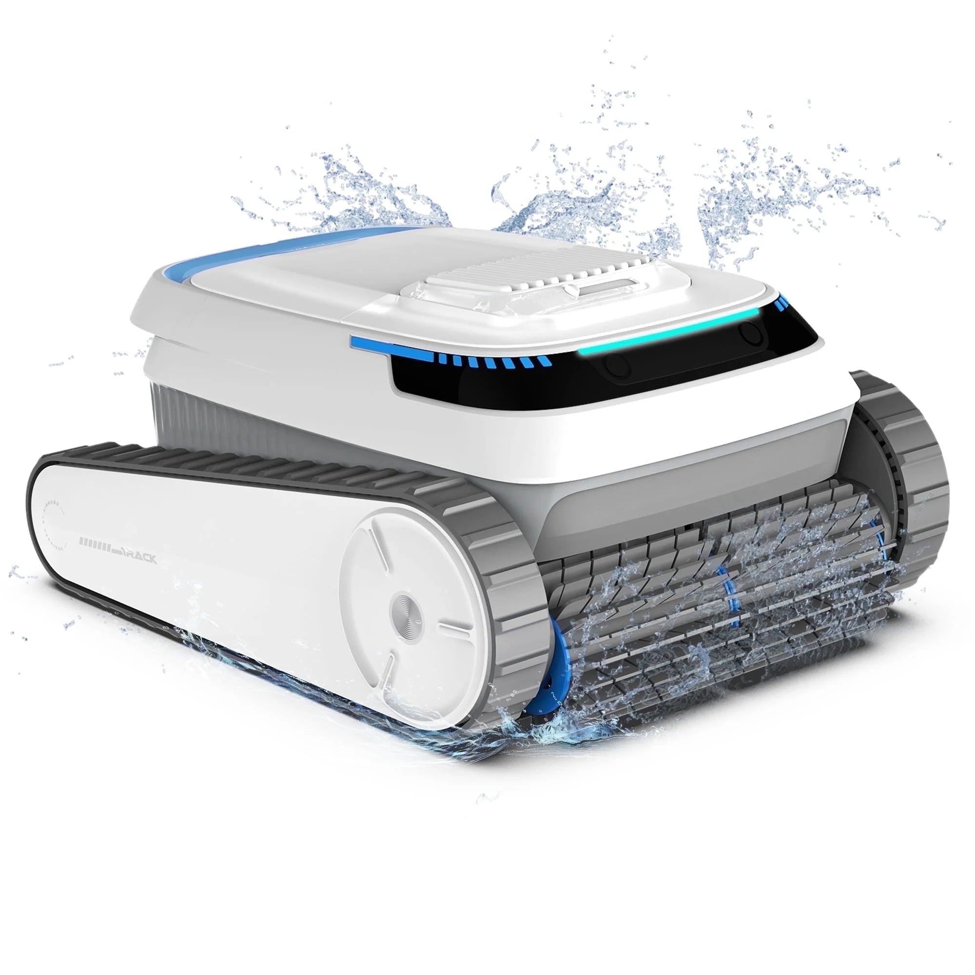 PC10 Cordless Robotic Pool Vacuum Cleaner, Wall-Climbing Pool Robot Vacuum